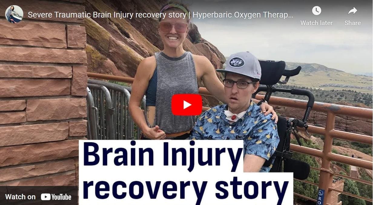 brain recovery with HBOT