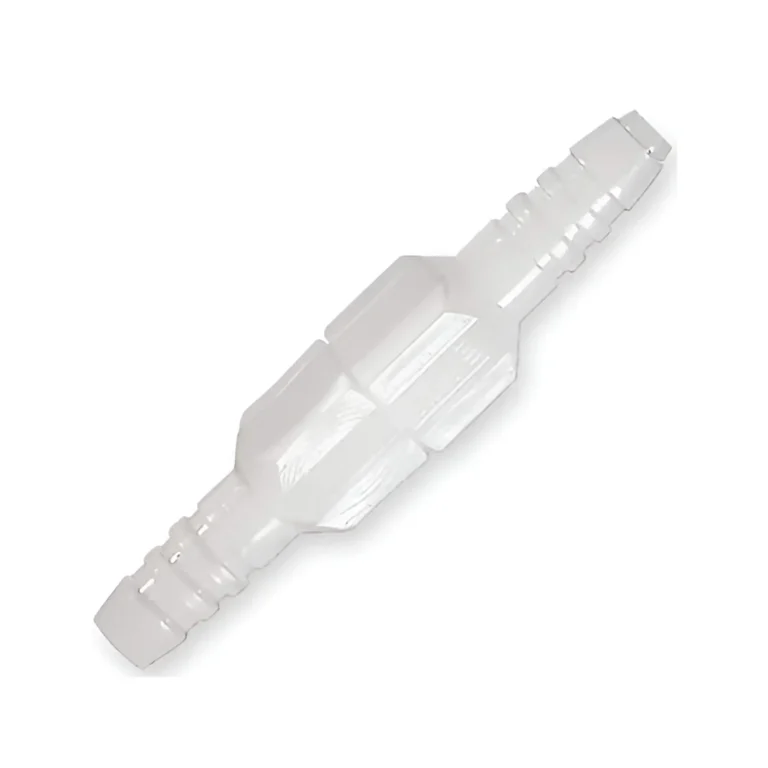 kink-free-white-swivel-oxygen-tubing-connector-w-security-clip
